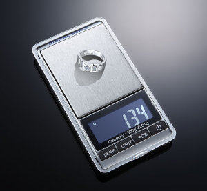 Ювелирные электронные весы 100г х 0,01 г  + в подарок батарейки Philips